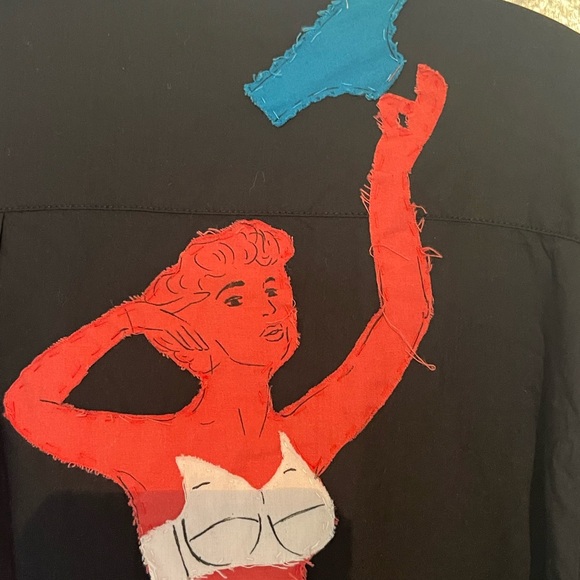 Moschino embellished shirt dress-2018 - Picture 5 of 12